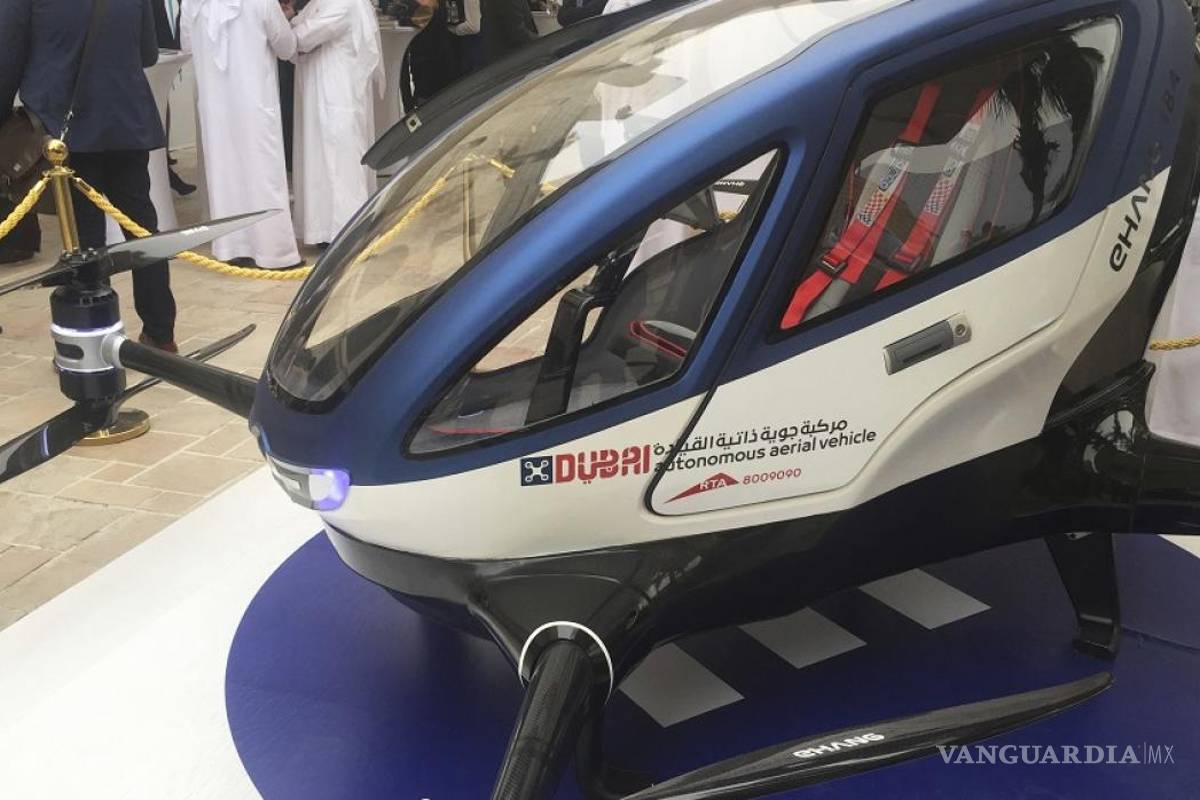 E Hang 184: Los taxi-drones empezarán a volar en Dubai