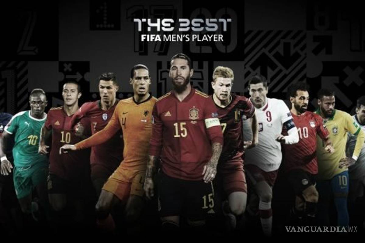 Ellos son todos los nominados al premio The Best