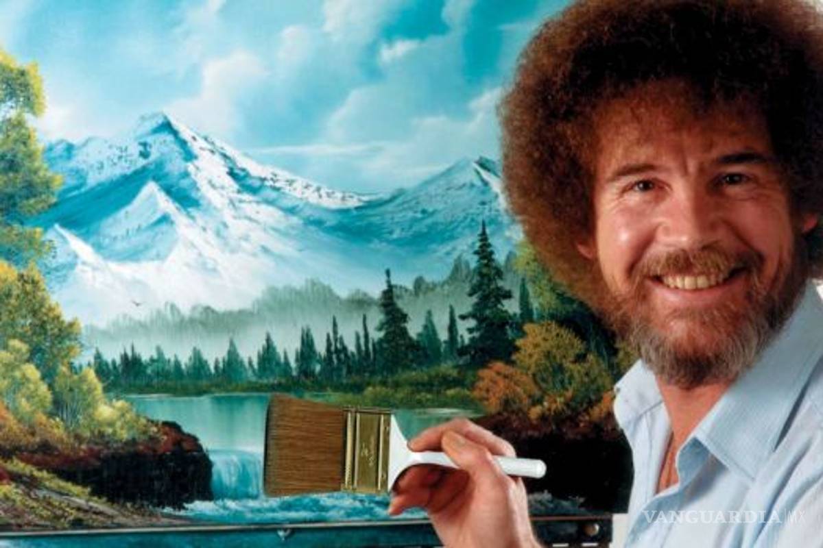 Bob Ross nos engañó ¡Su afro era falso!