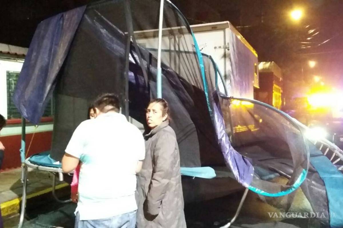 Policía atropella a niños en el Estado de México