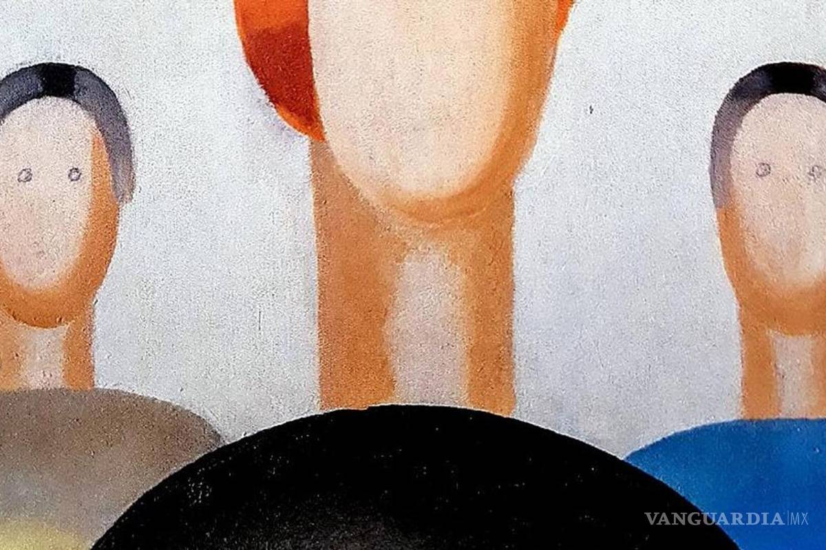 Guardia de seguridad le ‘pinta ojitos’ a obra de arte