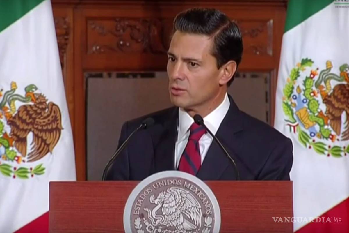 'México no va a pagar el muro': Peña Nieto responde a Trump