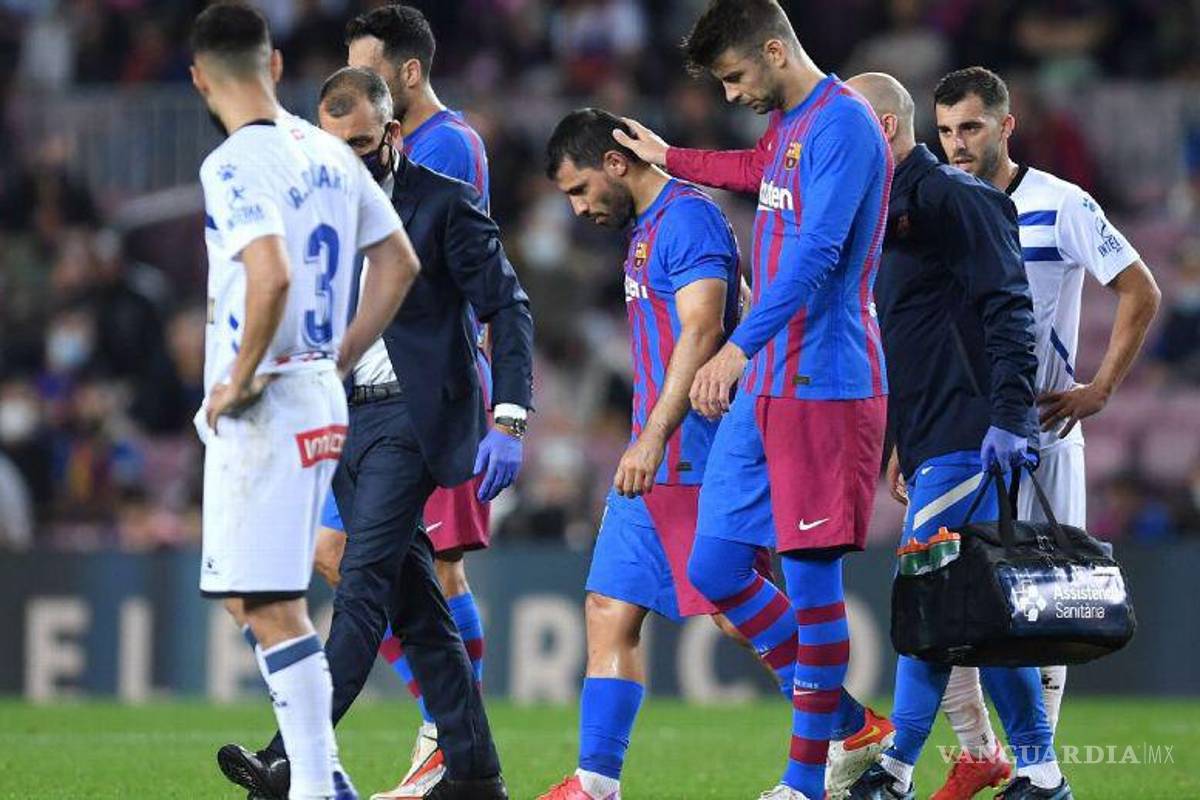 Kun Agüero podría dejar el fútbol por salud; futbolistas que también dijeron “adiós” a la cancha