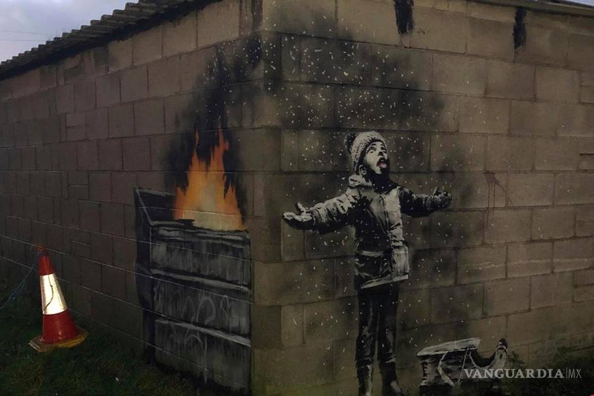 Un hombre está dispuesto a pagar más de 140 mil dólares por el último Banksy encontrado en Gales