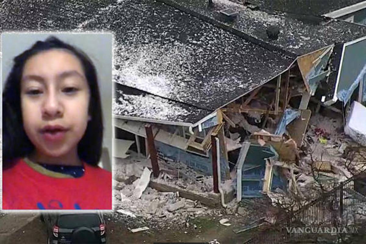 Niña graba, sin querer, momento cuando explotó su casa, falleció