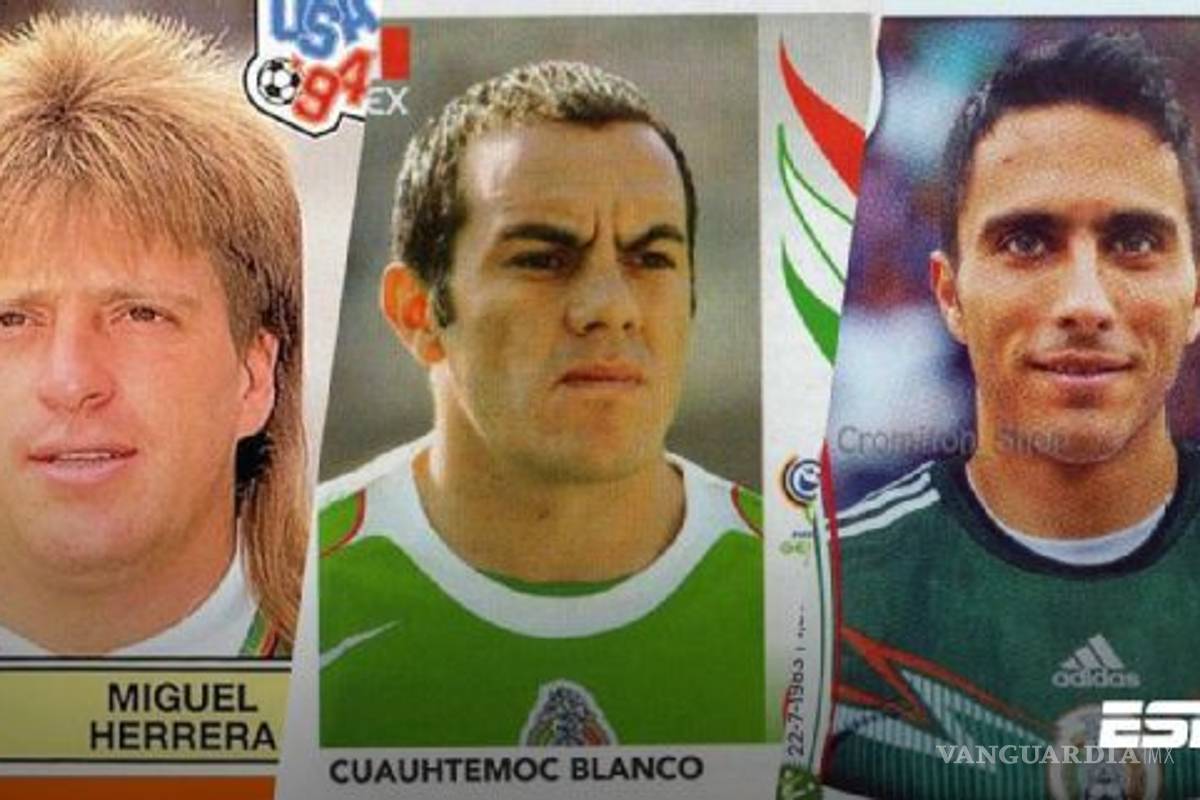 Mexicanos que solo Panini 'llevó' al Mundial