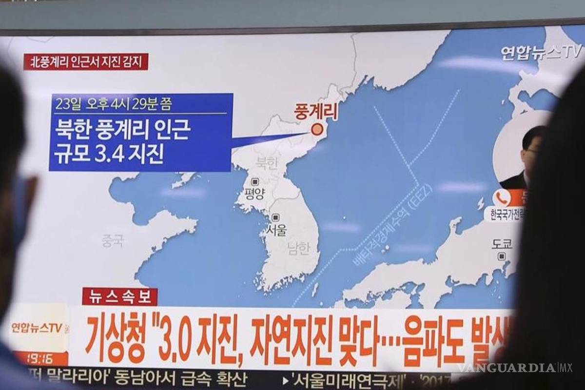 Sismo de 3.4 en Corea del Norte; China sospecha de explosión