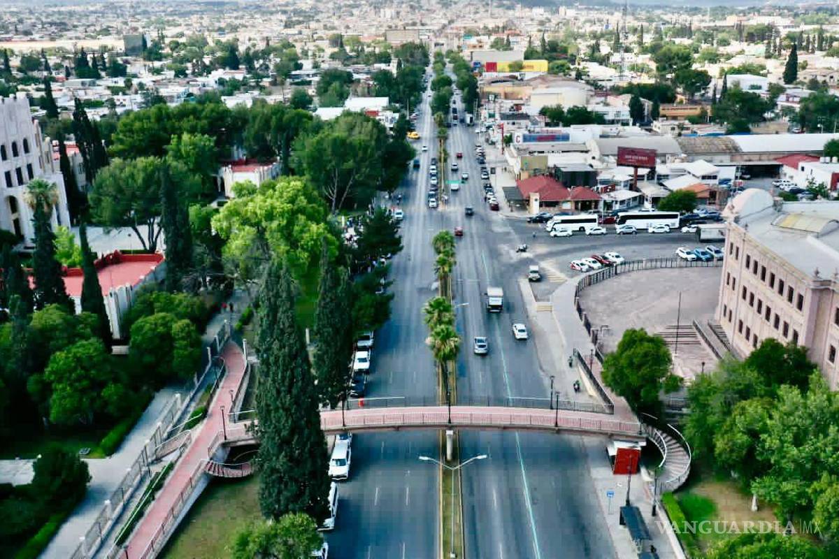 Saltillo: ¡Mucho ojo! Cambian recorrido 4 rutas de transporte por pavimentación del bulevar V. Carranza