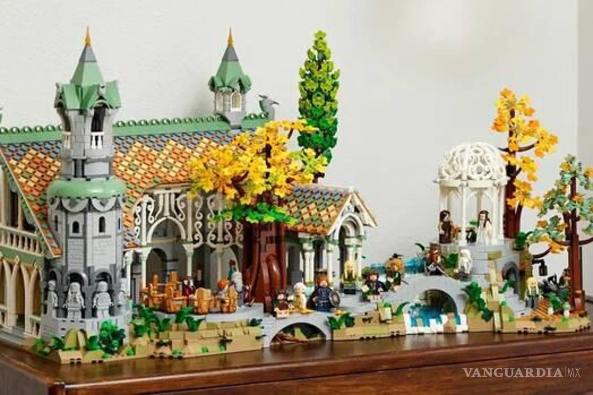 Lego lanza gigantesco set de Rivendell y cuesta tanto como su tamaño indica