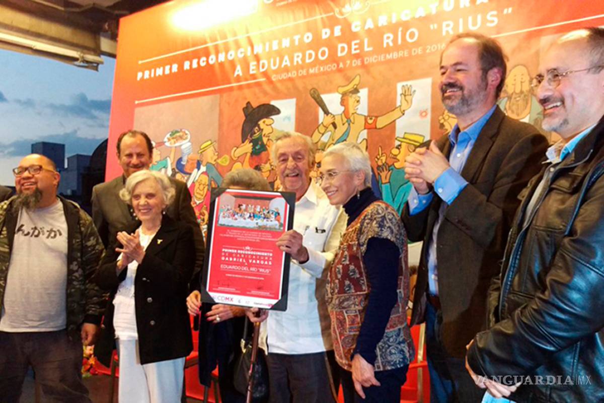 Eduardo del Río 'Rius' , adiós al monero de la izquierda