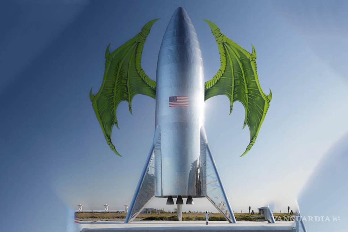 Cohete de Musk podría tener alas de dragón