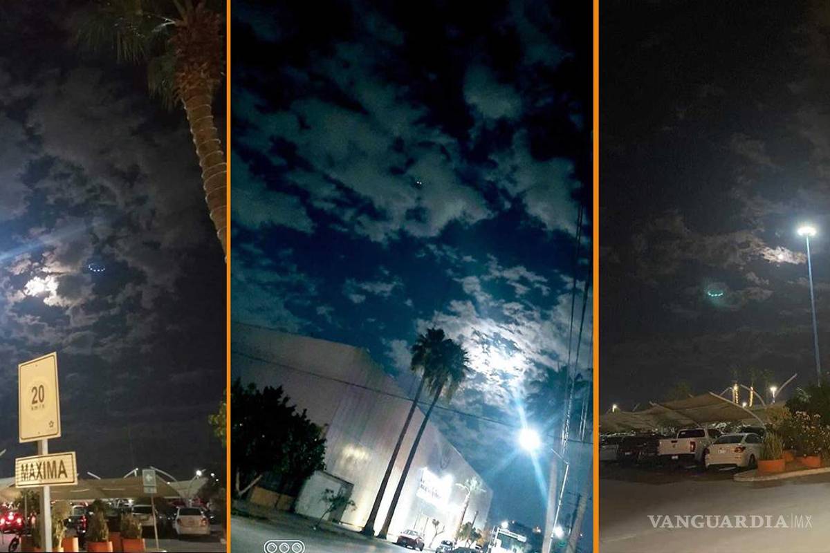 Enorme OVNI cruza cielo de Torreón: usuarios lo ‘descubren’ en fotografías