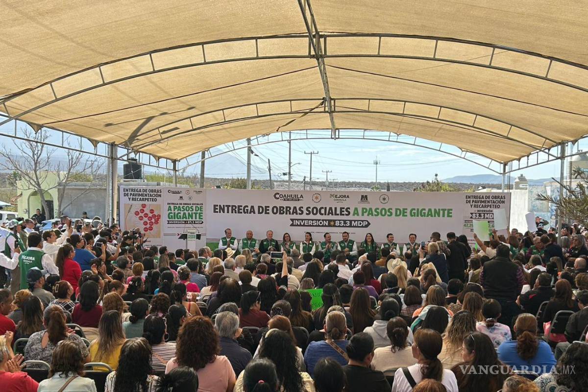 $!La mezcla de recursos permitió ampliar la cobertura de las obras de pavimentación.