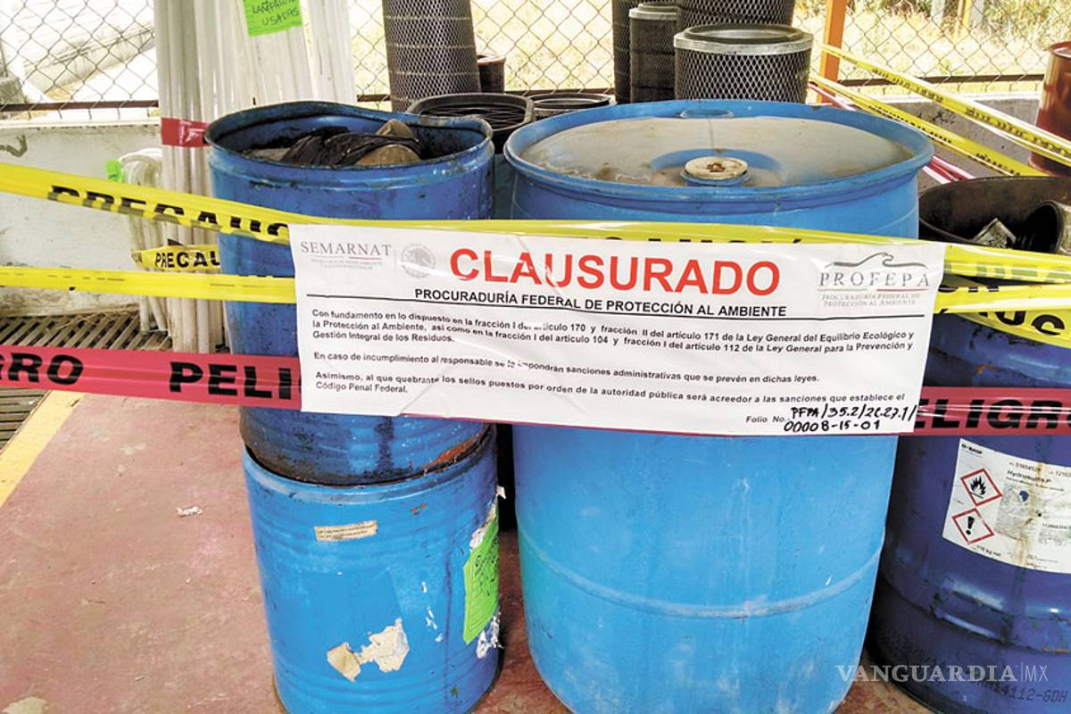 Multa Profepa a empresas contaminantes de Coahuila