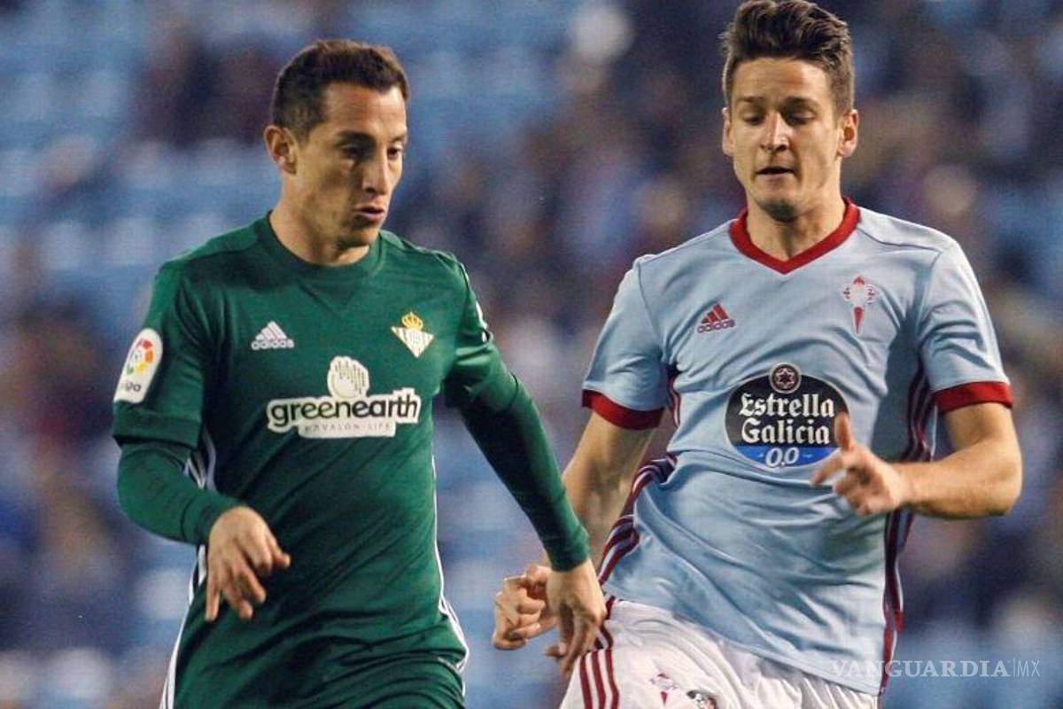 Guardado metió gol, pero el Betis cayó frente al Celta