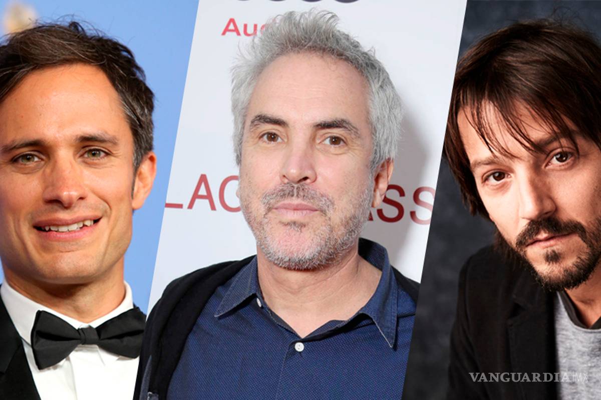 Gael García y Diego Luna felicitan a Cuarón por León de Oro