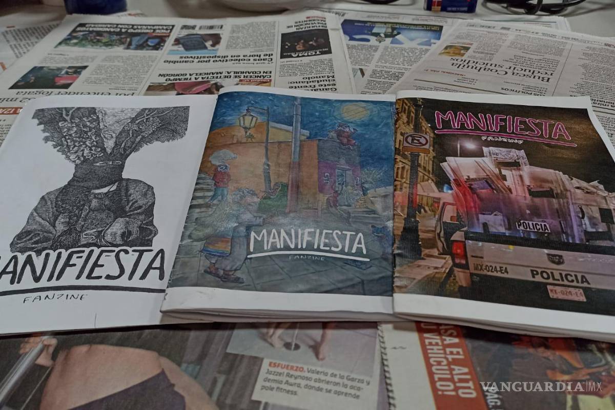 Manifiesta Fanzine: Arte, versos e ideas saltillenses, una nueva forma de protesta