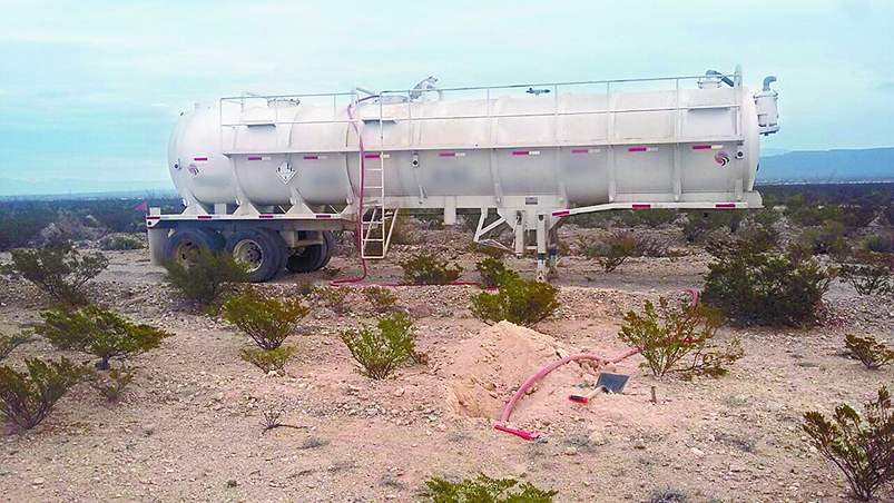 Aseguran pipa con 15 mil litros de combustible robado en General Cepeda