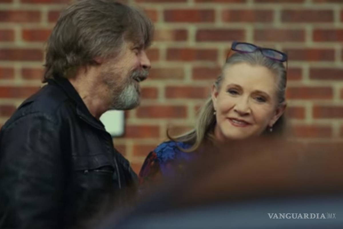 Carrie Fisher aparece en detrás de cámaras de 'Star Wars: Los últimos Jedi'