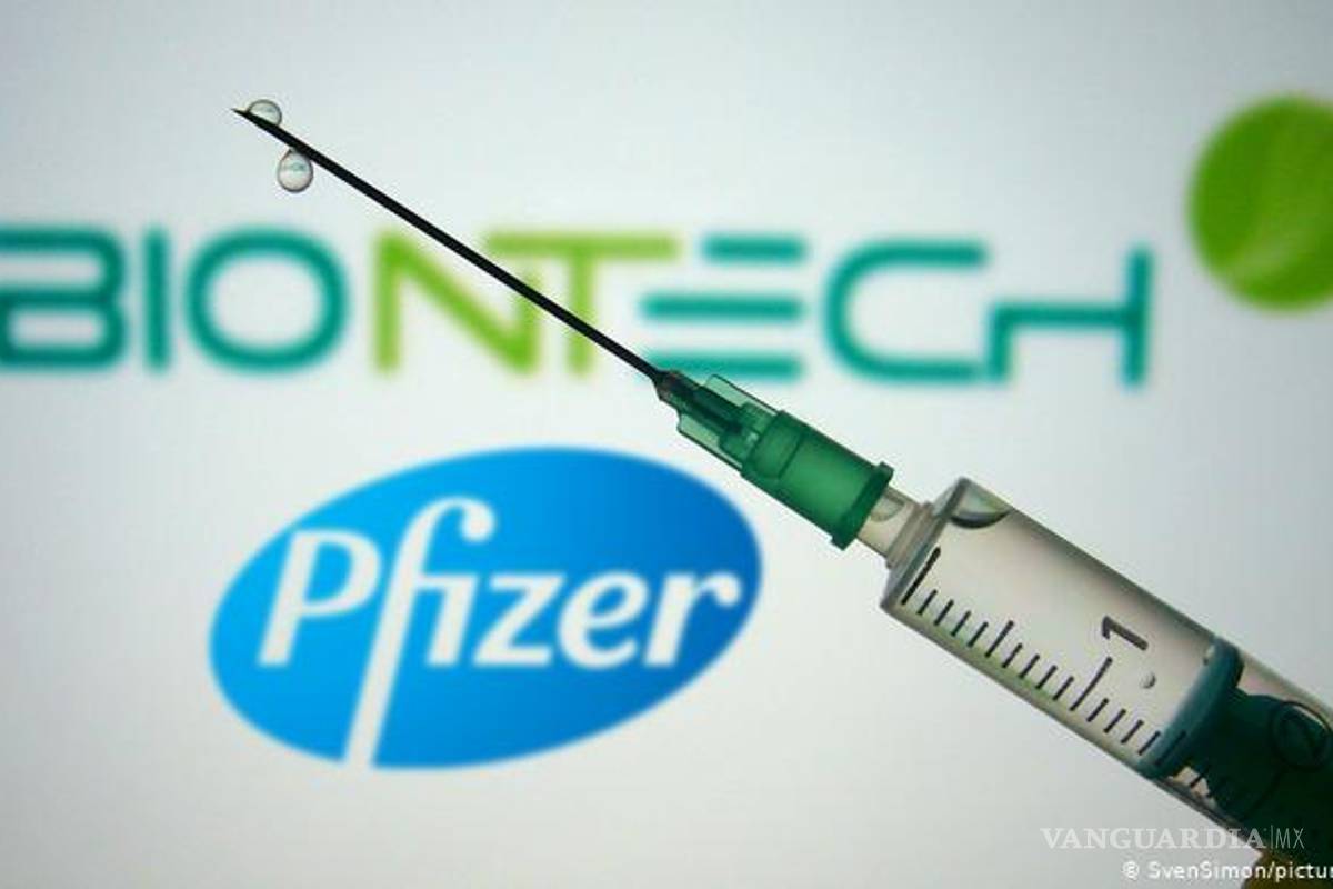 Pfizer y BioNTech proyectan fabricar este año 2 mil 500 millones de dosis de vacuna antiCOVID-19