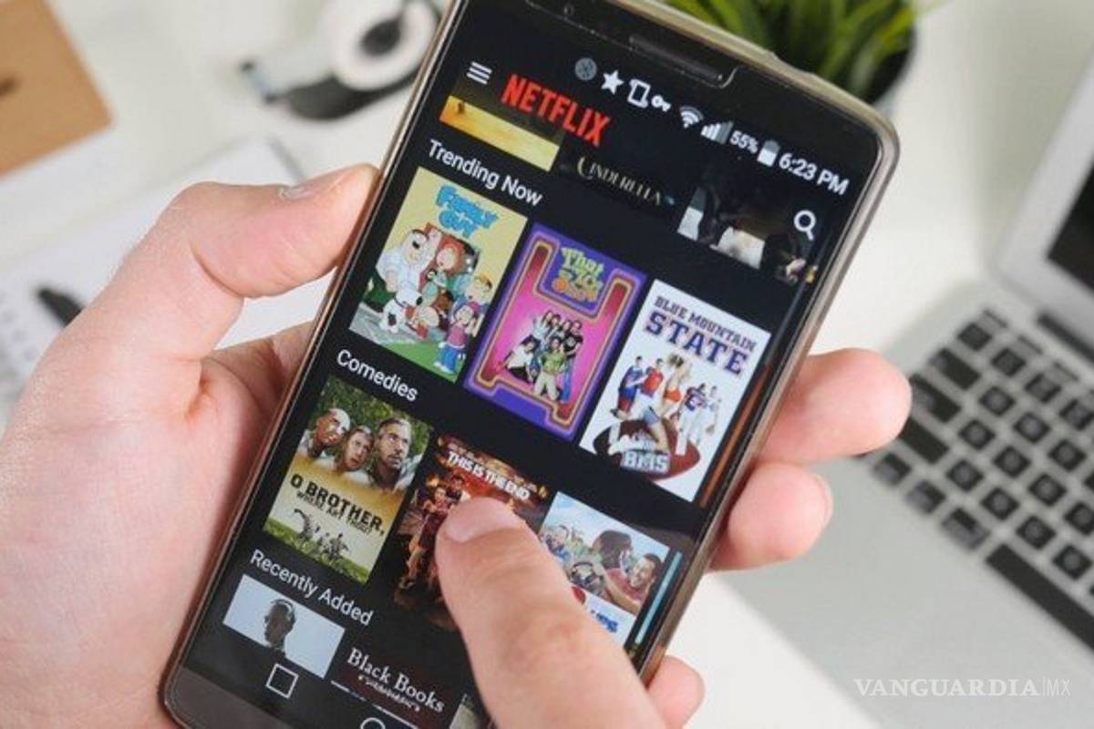 Va Netflix por los celulares y tablets