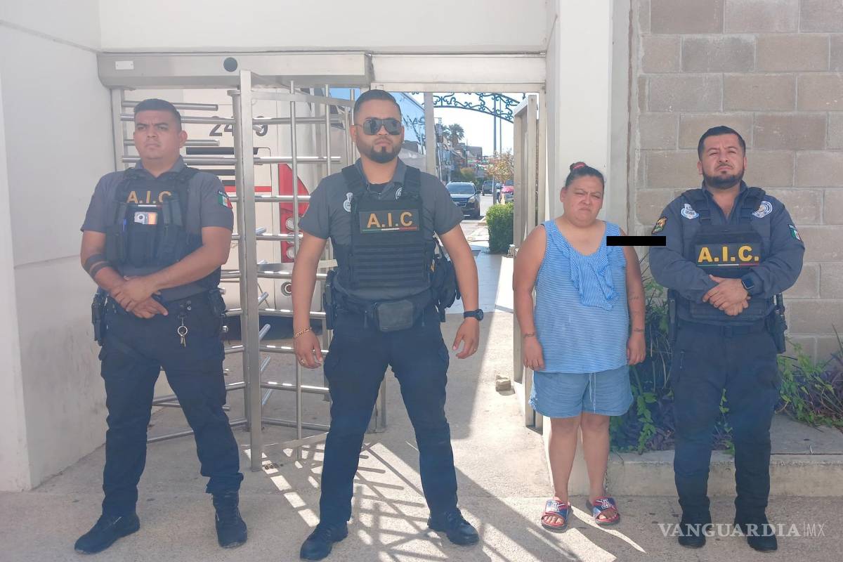 $!Autoridades de la AIC realizaron la detención de Suzanne ¨N¨ en Ciudad Acuña.