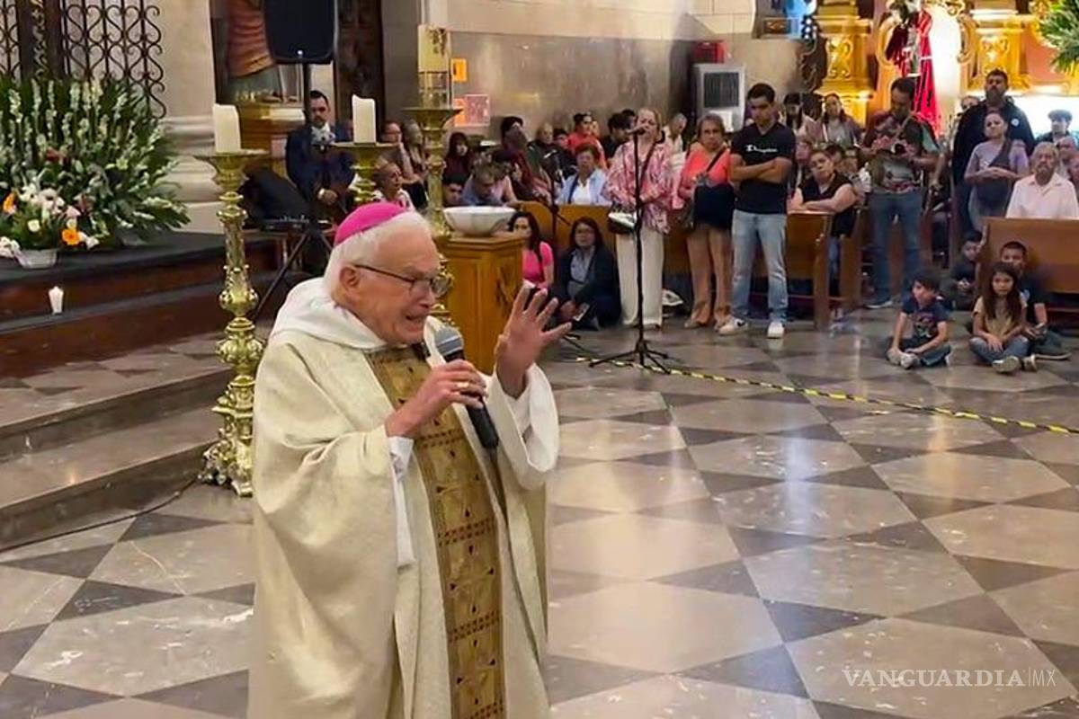 Saltillo: exhorta el obispo Raúl Vera a concluir la Fiesta del Santo Cristo reflexionando sobre el deber cristiano