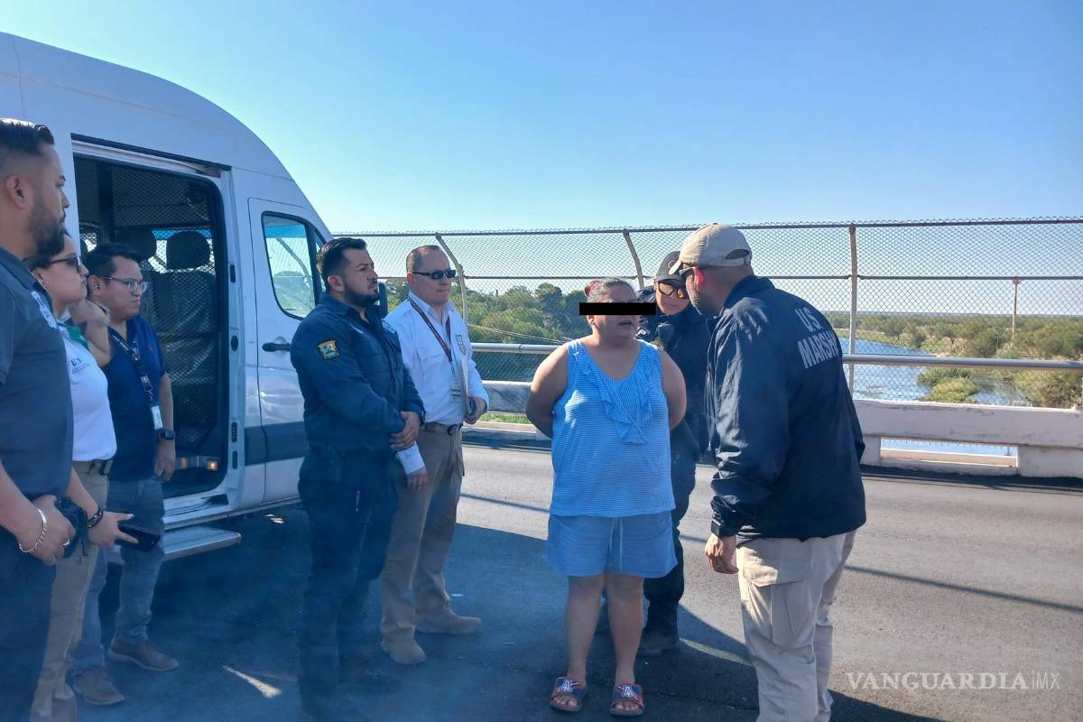 Detienen en Ciudad Acuña a estadounidense buscada por tráfico de personas