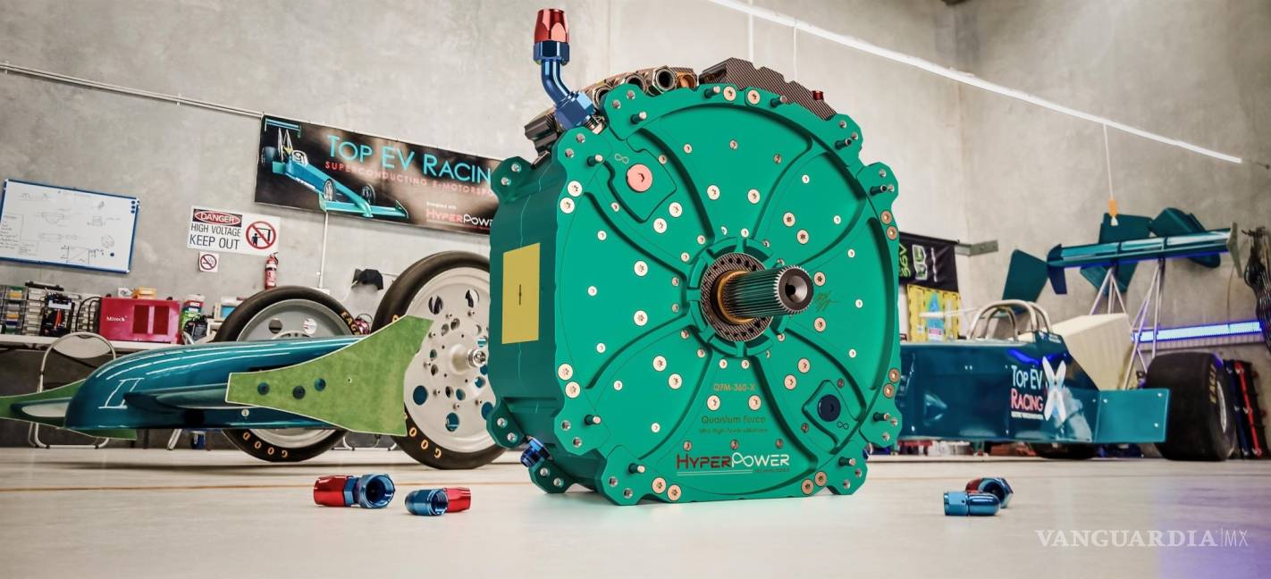 $!El QFM-360-X ”es un supermotor eléctrico que genera mas de mil caballos de fuerza