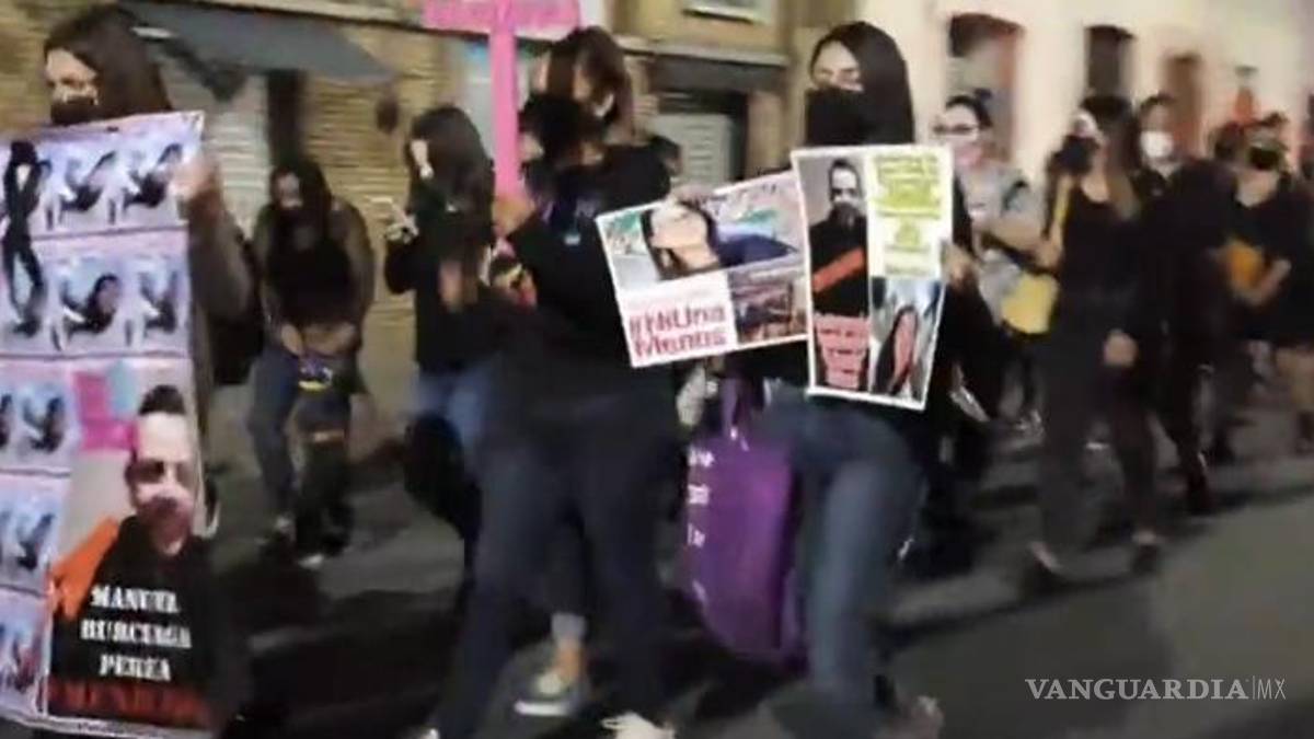 Realizan procesión en Saltillo en memoria de víctimas de feminicidio