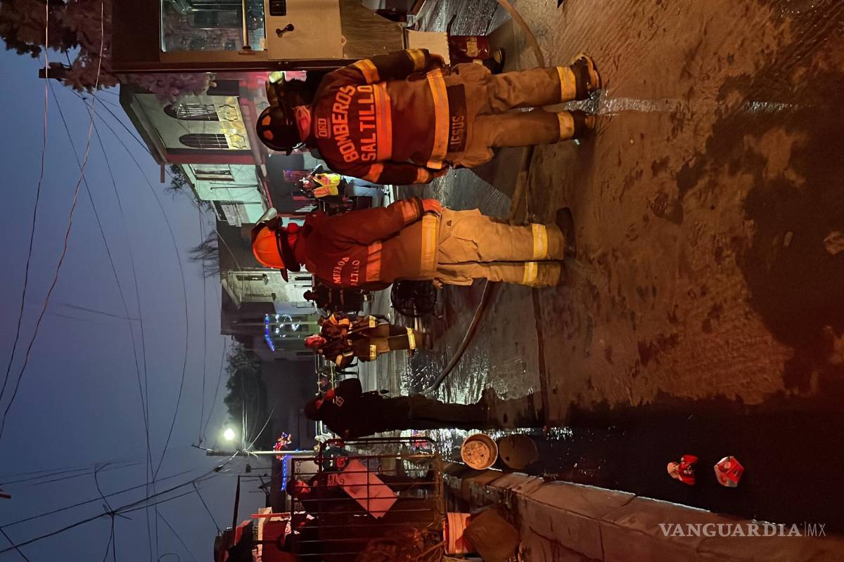 Cuatro personas pierden la vida en incendio de un domicilio en la Patria Libre de Saltillo