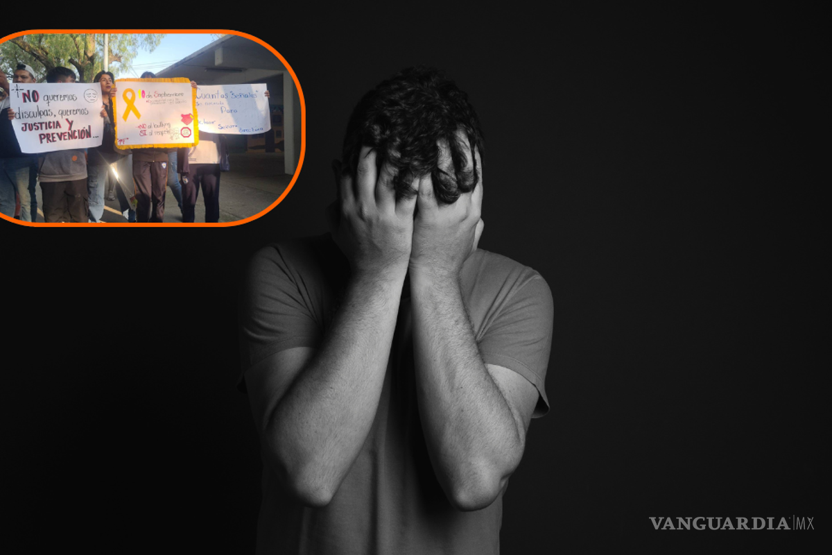 Manifestación exige atención emocional a menores tras caso suicidio en escuela de Pachuca