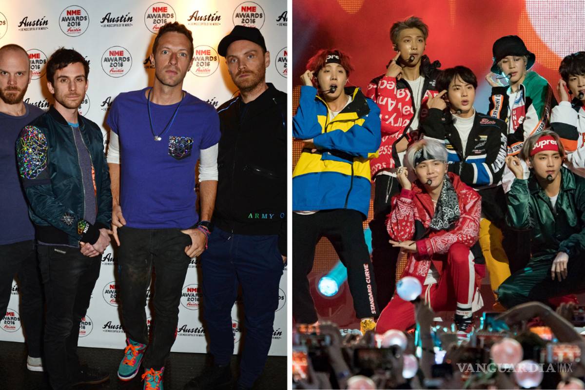 ¿BTS y Coldplay lanzarán una canción? Por 'error’, uno de sus integrantes lo confirmó