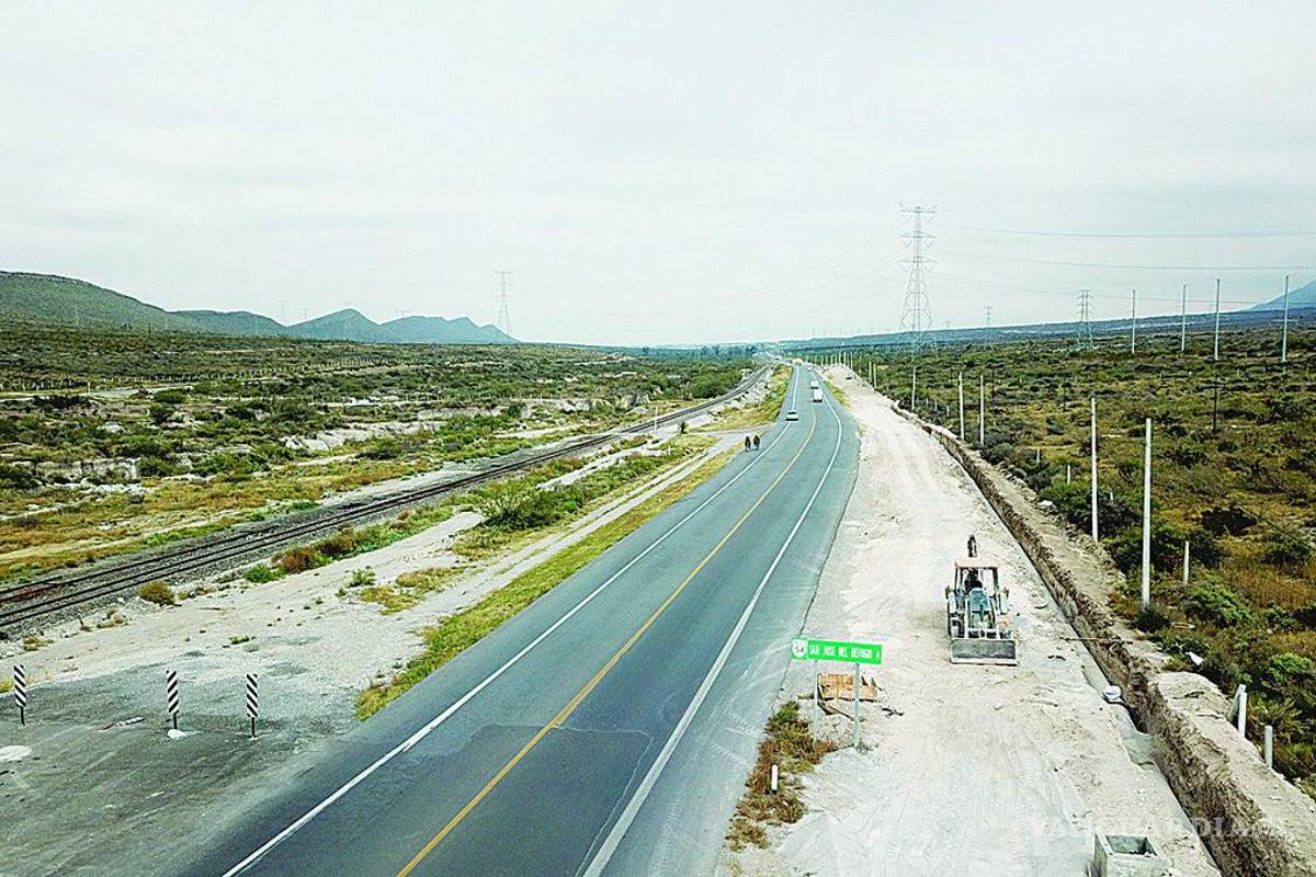 ¡Por fin! Alistan obras de ampliación de la carretera Saltillo-Zacatecas