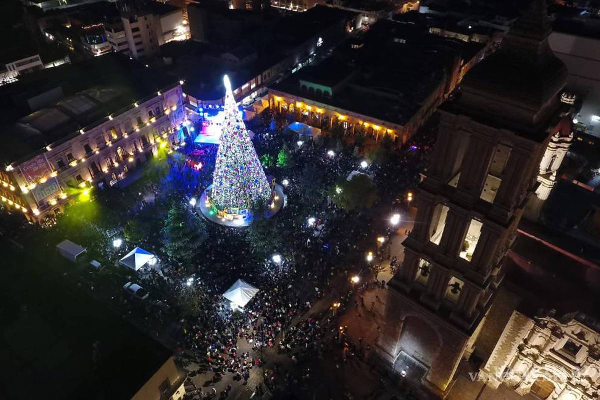 $!Festejos navideños en el centro de la ciudad en 2016.