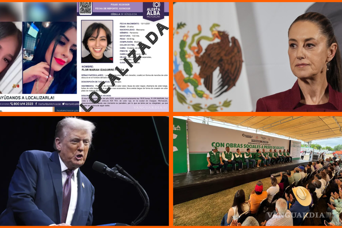 Las noticias más importantes del 8 de septiembre en México