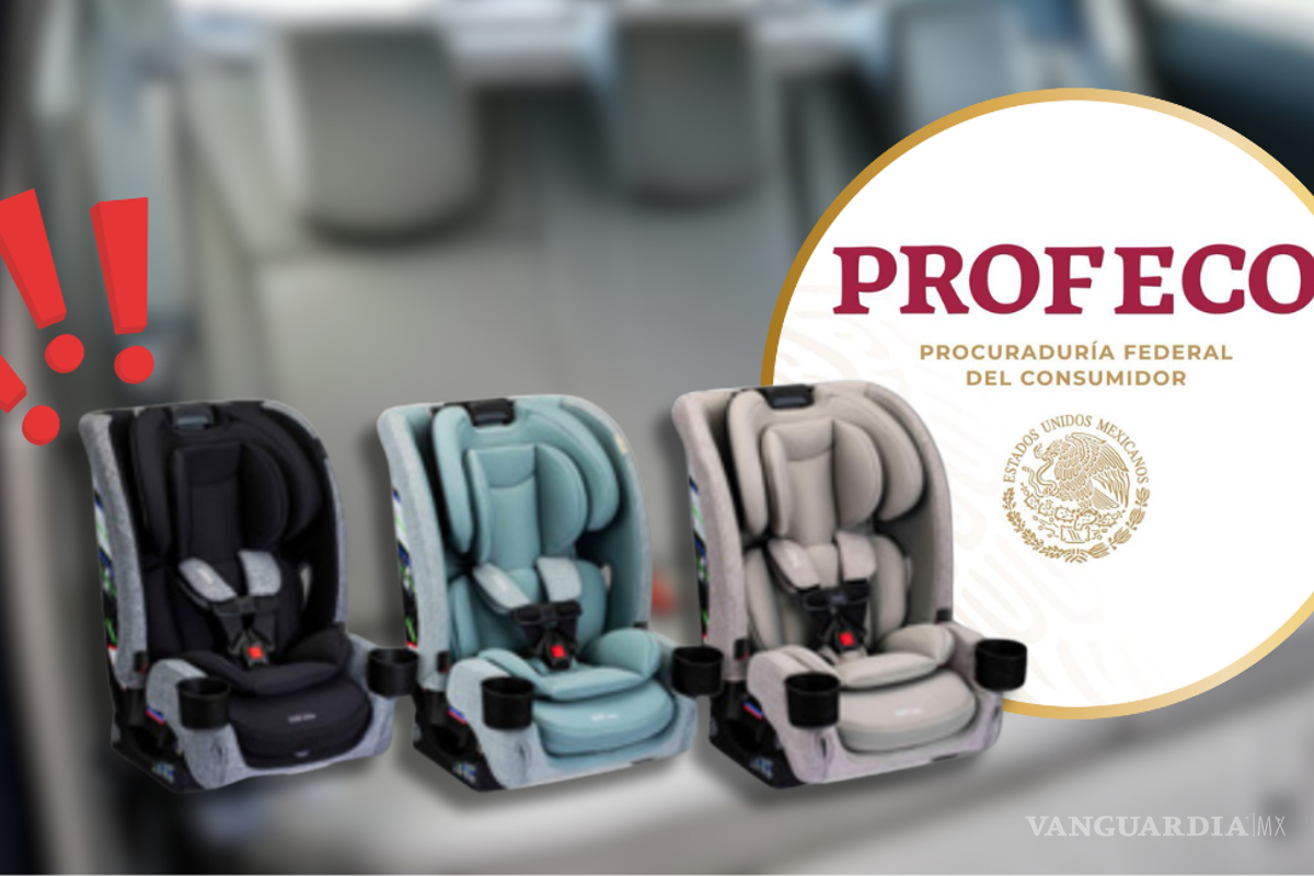 Profeco emite llamado a revisión para asientos infantiles Britax por error en el peso que soporta
