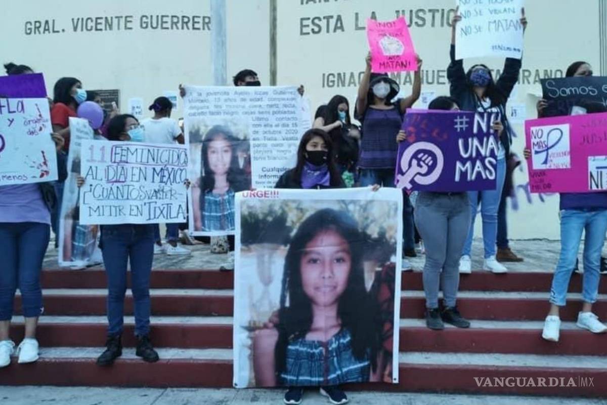 #JusticiaParaAyelin... piden esclarecer feminicidio de niña de 13 años en Guerrero