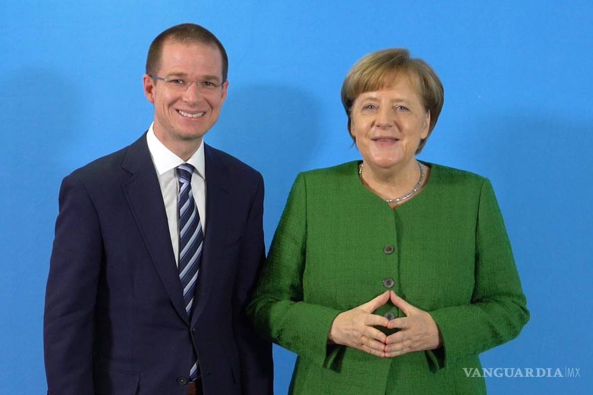 Ricardo Anaya y Angela Merkel sostienen encuentro en Berlín