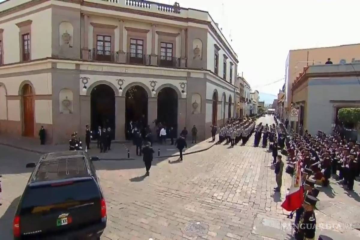 Peña encabeza ceremonia por el 101 Aniversario de la Promulgación de la Constitución