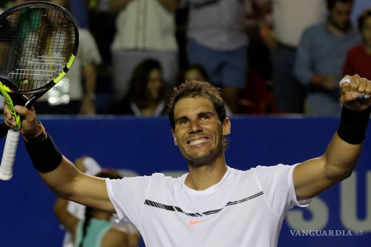 Rafael Nadal vuelve a nuestro país para el Abierto Mexicano de Tenis