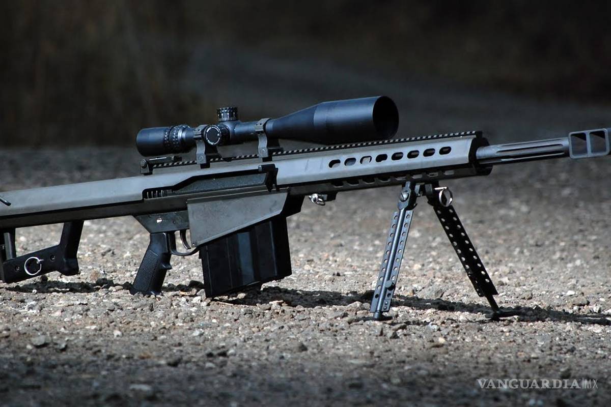$!¿Cómo es el arma "Barret"? Habitantes de Michoacán exigen que les sea devuelta