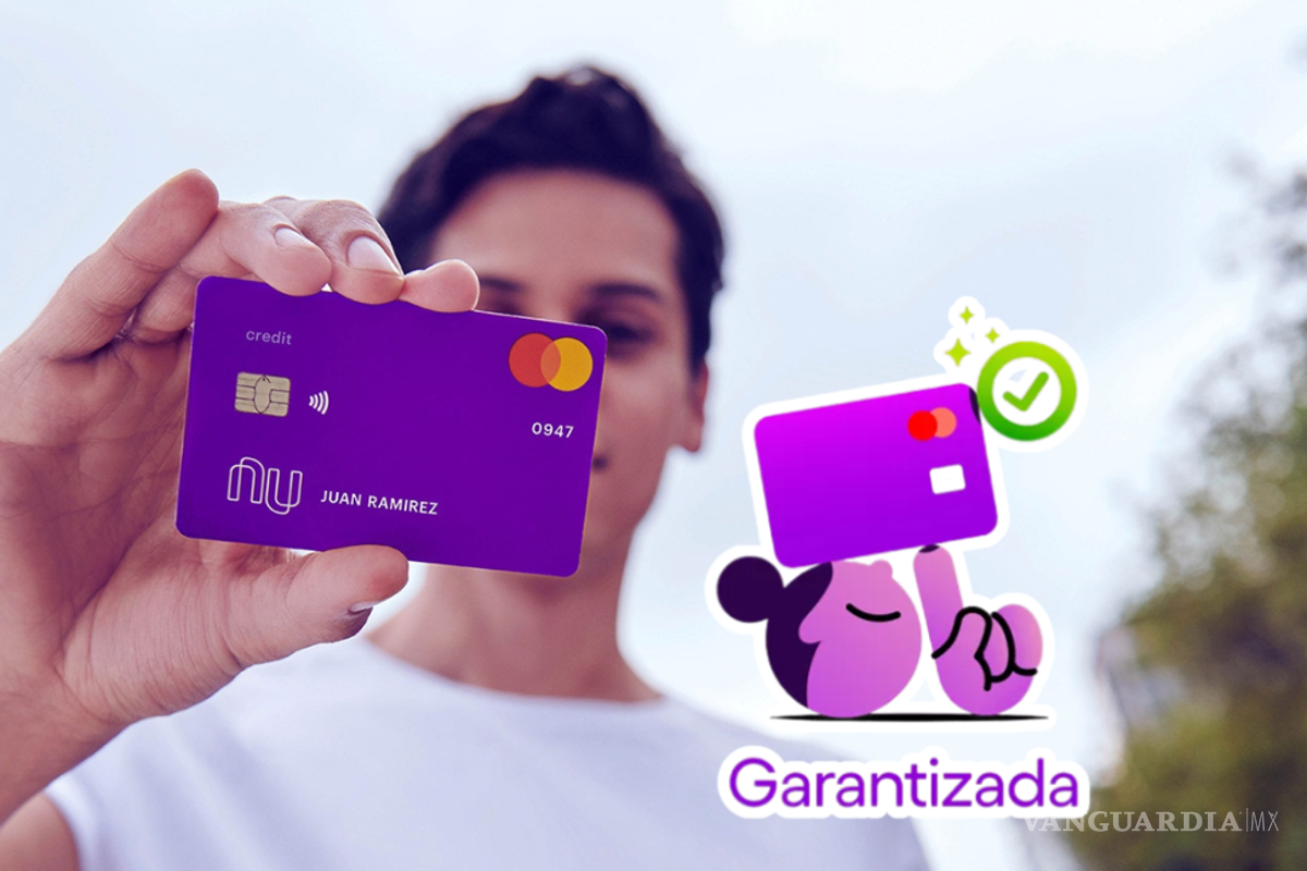 Nu ofrece esta tarjeta de crédito sin la necesidad de tener historial crediticio
