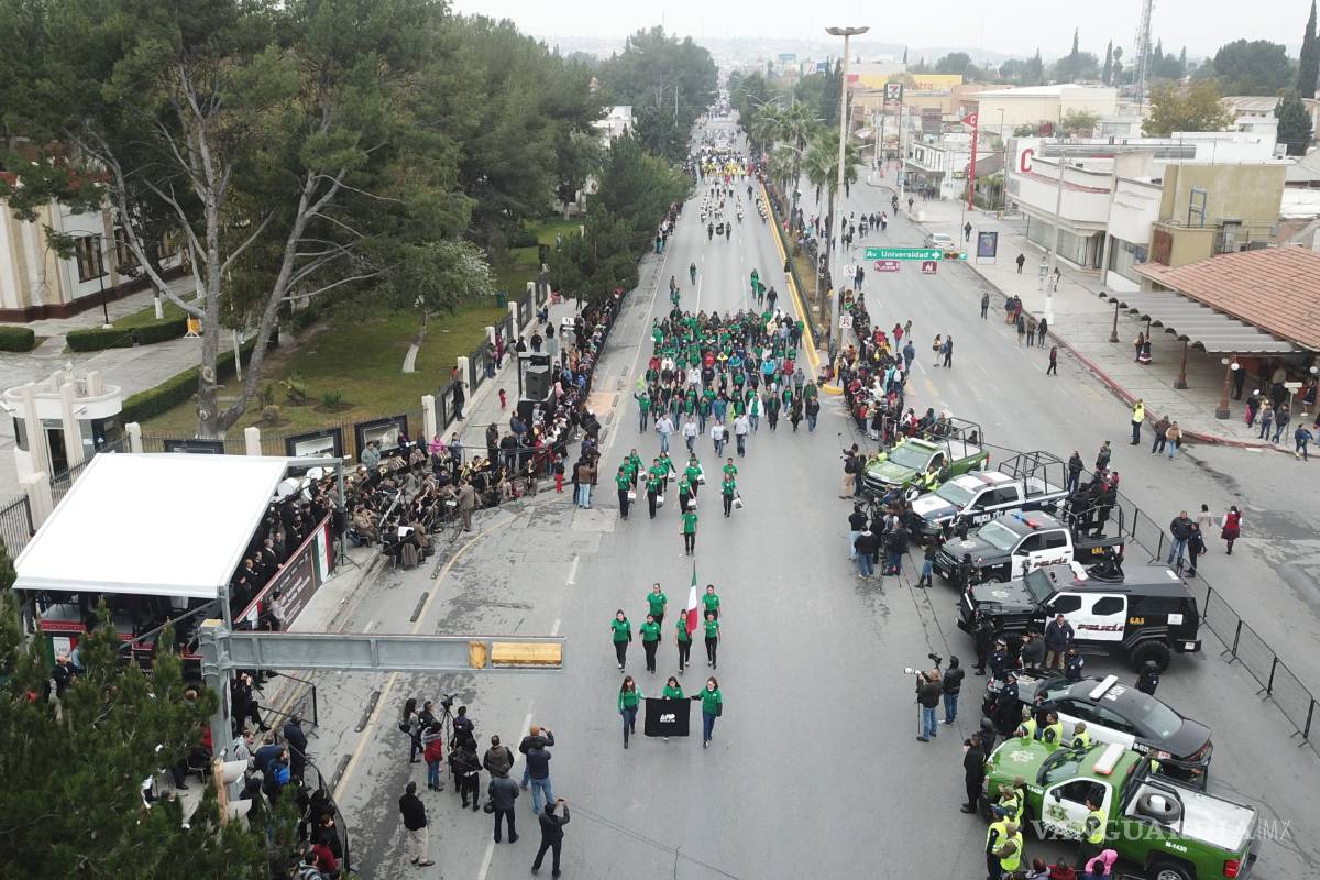 [FOTOGALERIA] En Saltillo, así se vivió el desfile del 20 de noviembre