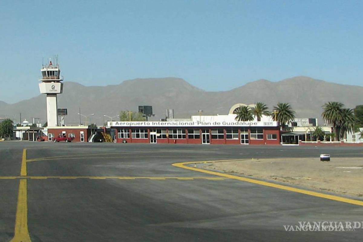 Se realiza aterrizaje forzoso en el aeropuerto Plan de Guadalupe, en Ramos Arizpe