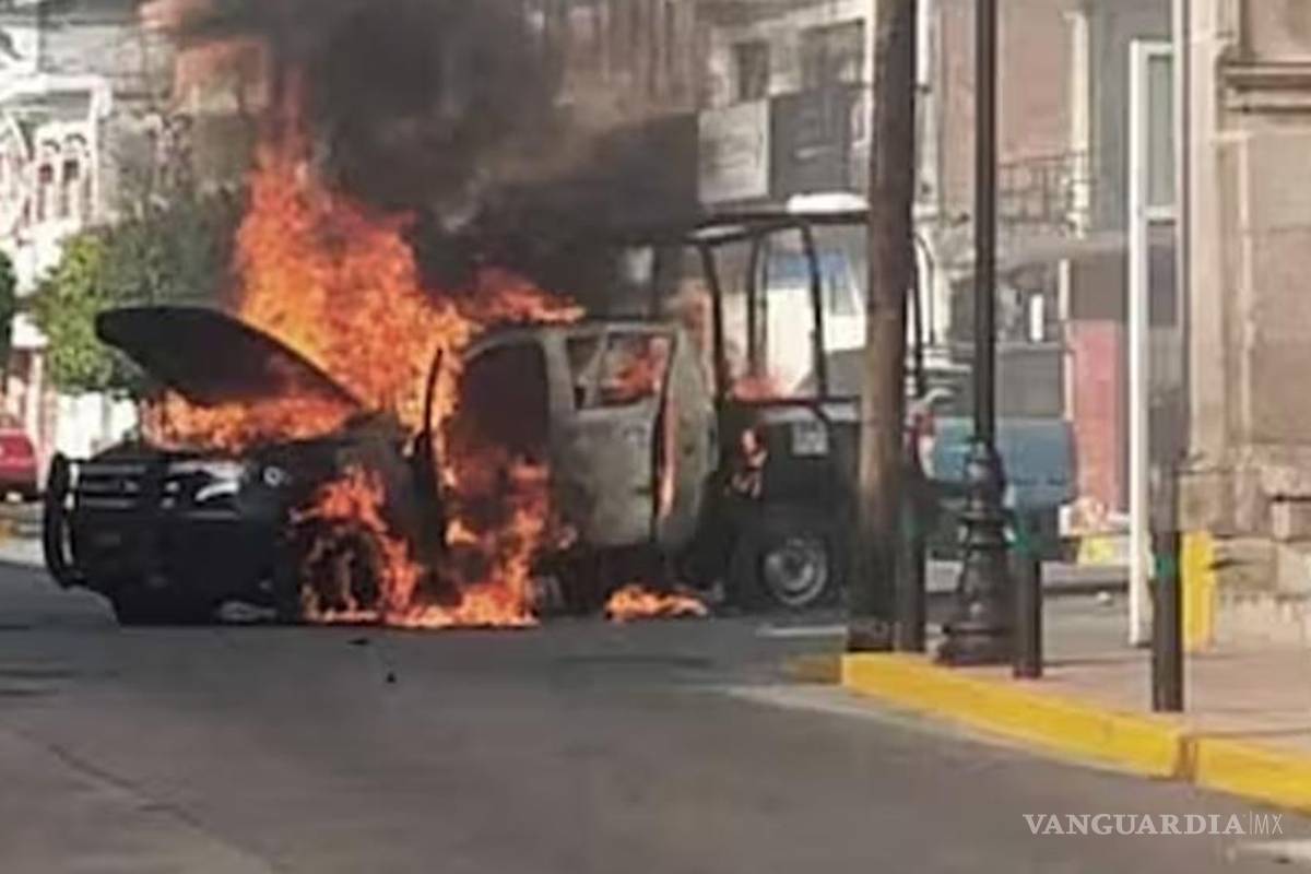 ¡Explota segundo coche bomba!... ahora fue en Jerécuaro, Guanajuato