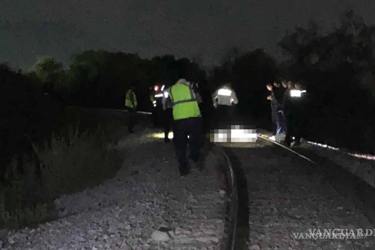 Piedras Negras: muere hombre arrollado por el tren en colonia Periodistas