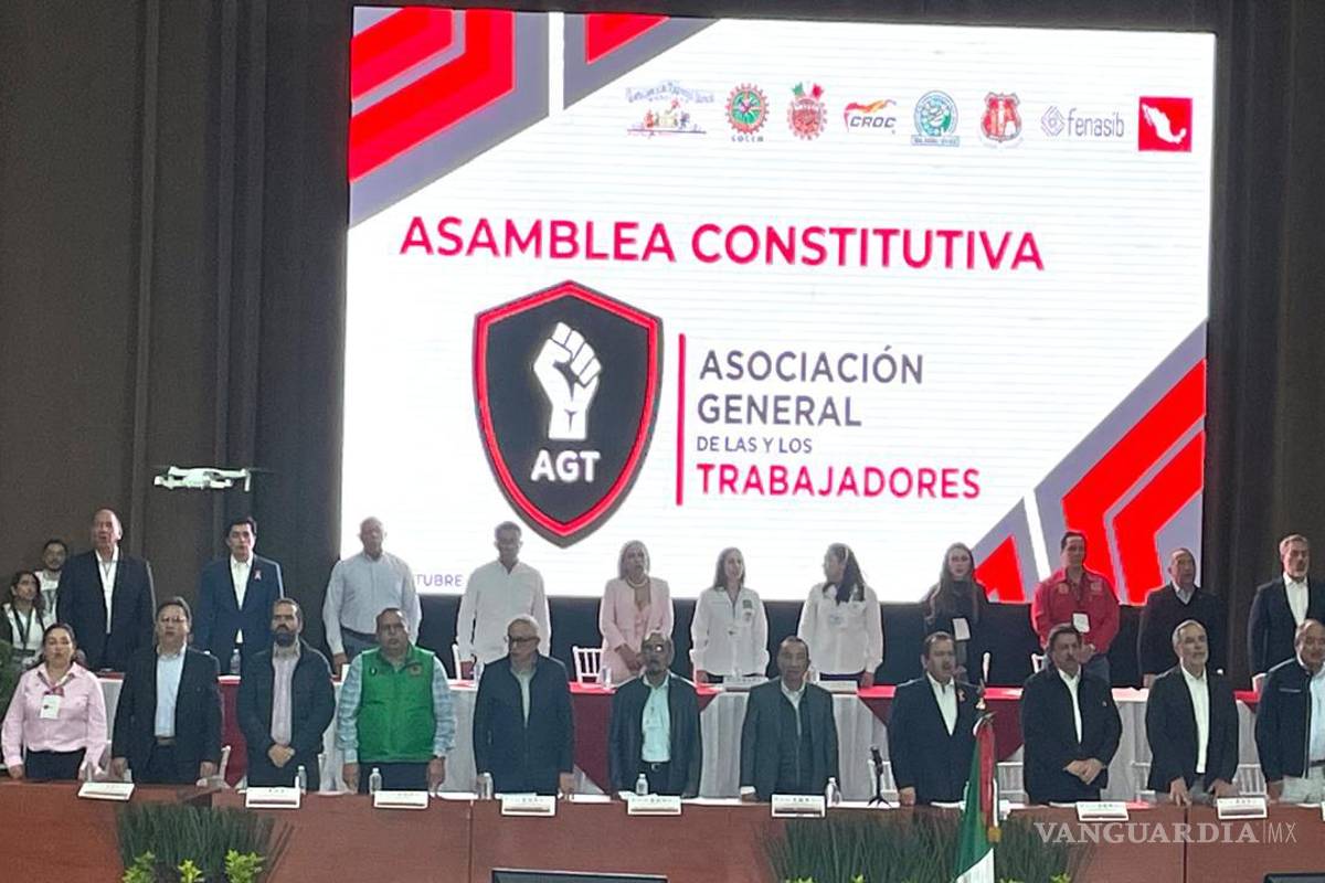 Nace formalmente la Asociación General de las y los Trabajadores de México (AGT)