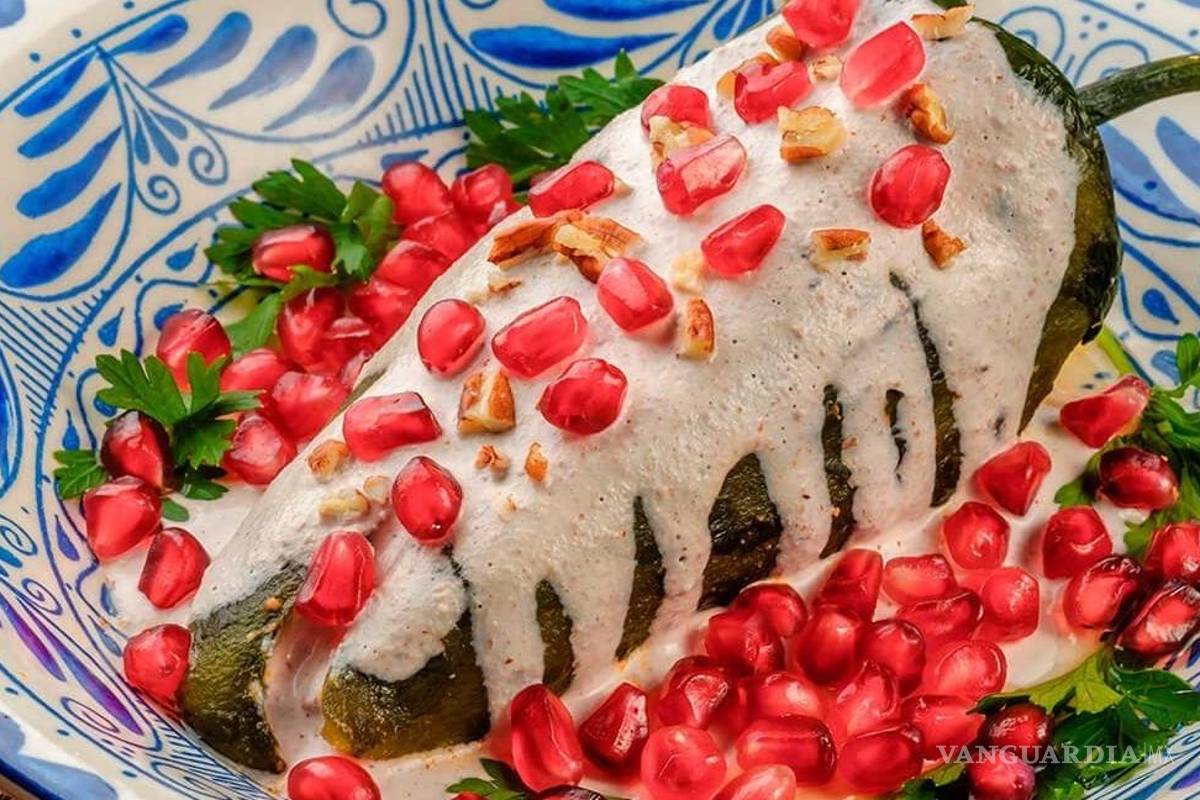Chiles en Nogada... receta, origen y valor nutricional del platillo más emblemático de México