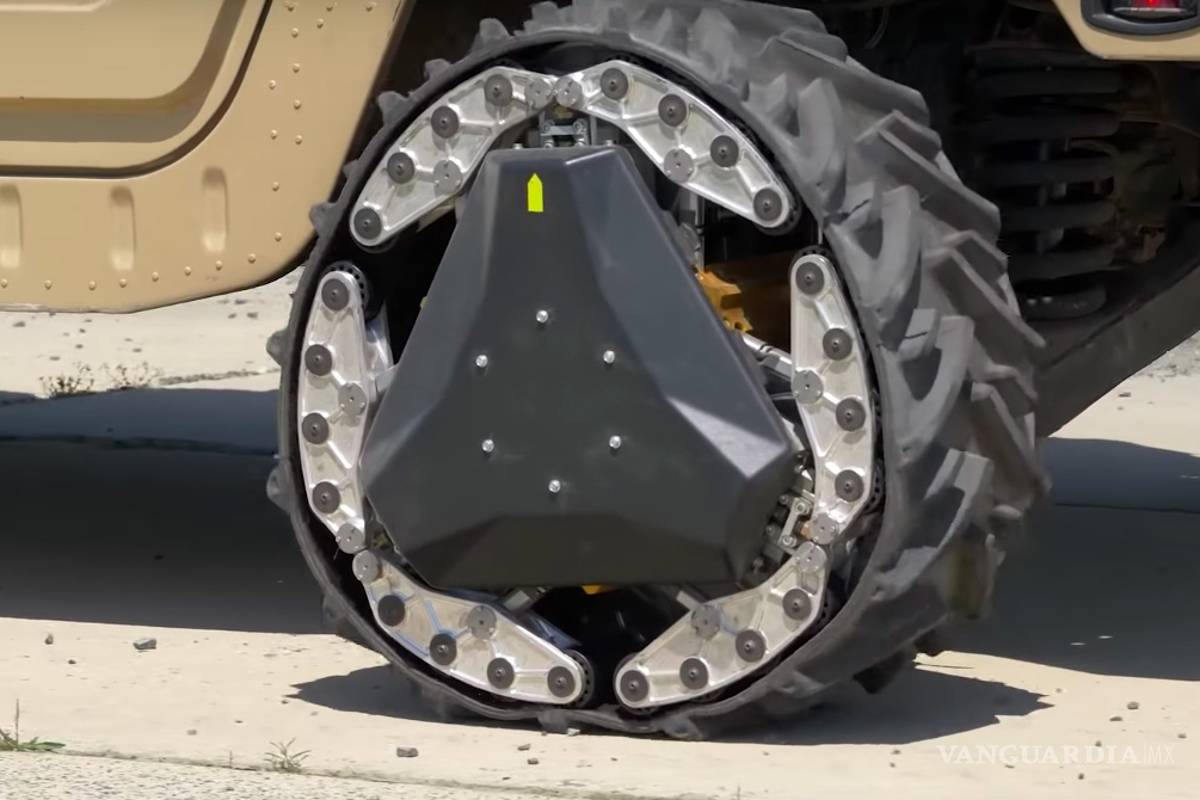 DARPA crea una rueda que cambia a modo 'oruga' de tanque en 2 segundos